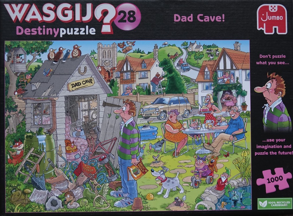 Wasgij?Destiny#28: De mancave van pa!