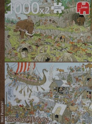 1000 Pieces of History: De Prehistorie en De Vikingen