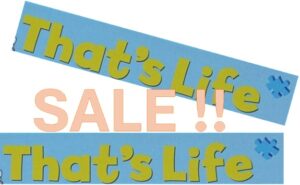 That's Life: SALE !!